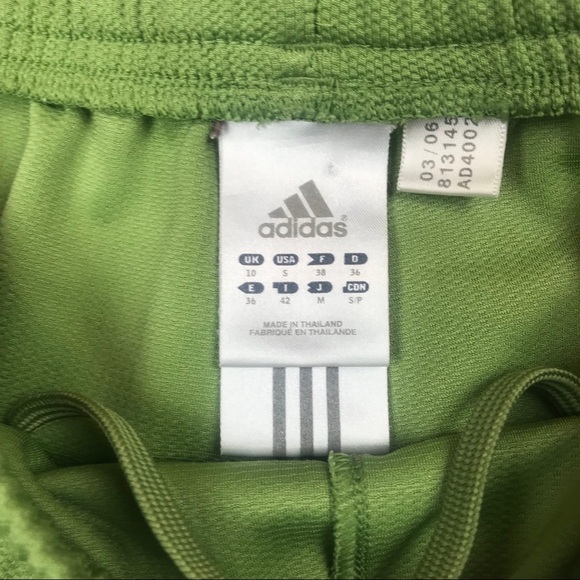 Adidas Retro Work Out Lounge Shorts Green Small - Picture 6 of 6